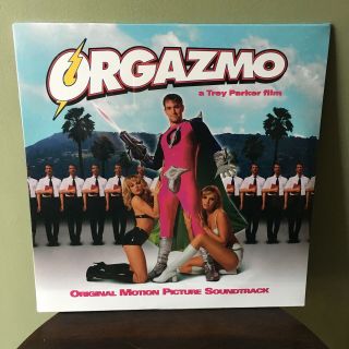 Rare Orgazmo Record Trey Parker 33 Double Lp Soundtrack Vinyl Cure & Rap