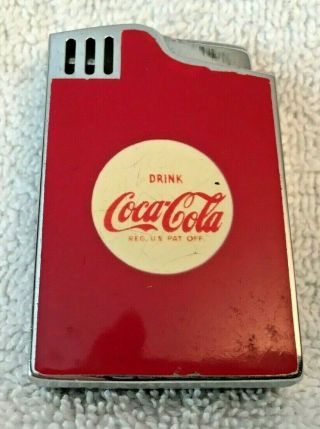 Vintage Coca Cola Lighter Drink Bottles Bluebird Musical Box Coke Hadson