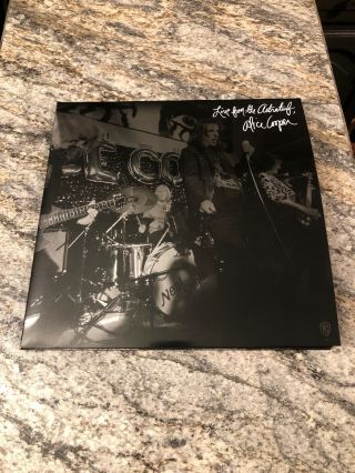 Alice Cooper Live From The Astroturf Pink Vinyl 967 Rsd 2018 W/ Poster