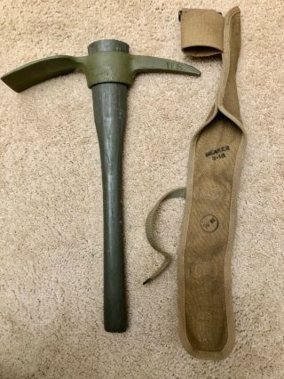 Wwi Wwii Us Army Pick Axe