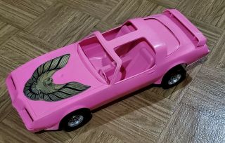 Processed Plastics Pink Pontiac Trans Am Made In U.  S.  A.
