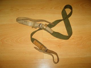 Surplus Wwii Russian Soviet Ussr Svt - 40 / Ppsh - 41/ Pps - 43 Canvas Sling Strap Old