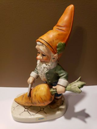 Goebel Germany Co - Boy Gnome 1970 " Robby - The Vegetarian " Well 501
