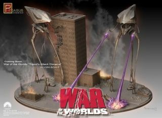 War of the Worlds - 2005 Tripod ' s Attack Model Kit 2