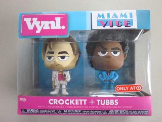 Funko Vynl.  Figure Miami Vice Crockett & Tubbs Target Exclusive 2018 Vinyl