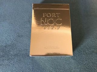 1 Deck Of Limited Ed.  Gold Fort Noc Playing Cards Rare/sold Out & Discontinued