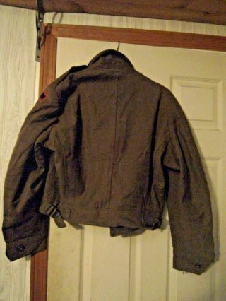 WW2 Ike jacket with unknown patch dated April 1945 size 40S 3
