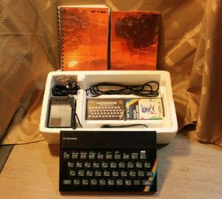 Vintage Sinclair Zx Spectrum 48k Personal Computer