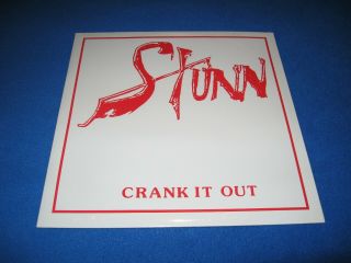 Stunn - Crank It Out Lp (private Metal,  Still,  Vexx,  Razormaid)