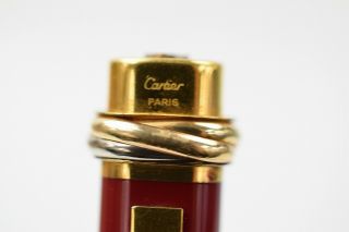 Authentic Cartier Ballpoint Pen Vendome Oval 1201076 2