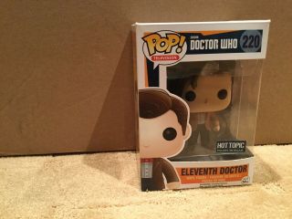 Funko Pop Television Vinyl Figure Bbc Dr Who Eleventh Doctor 11th 220 Vaulted