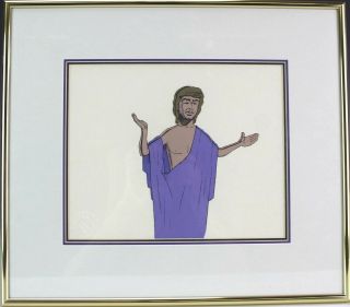 Handpainted Production Animation Cel Of Ard 1980 Movie Heavy Metal 777