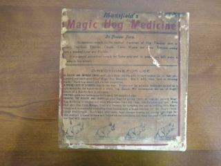 Mansfield ' s Special Hog Medicine Magic Food Co.  Chattanooga Tennessee 3