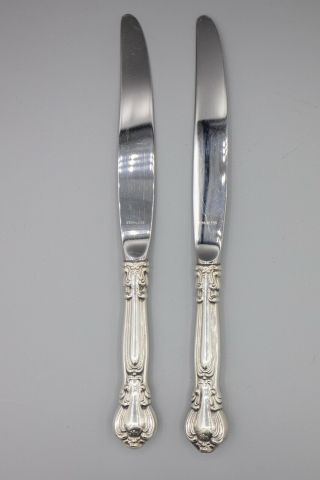 Gorham Chantilly Sterling Silver Modern Hollow Knife Pair,  8 7/8 