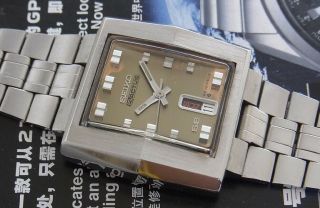 & Rare Vintage Seiko 5 Actus Model 6106 - 5470 Automatic 25 Jewels Watch