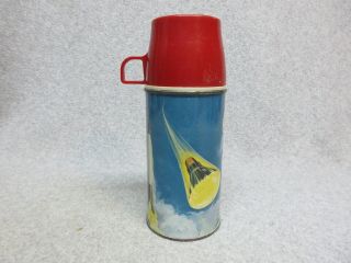 1963 Lost In Space Tall Thermos Nasa Rocket,  Space Capsule,  Blast - Off 8