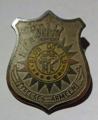 Frelsesarmeen - Salvation Army Badge Pin Abzeichen - Norway Norge
