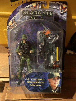 Lt.  Colonel Samantha Carter Stargate Sg - 1 Action Figure Rare Collectible