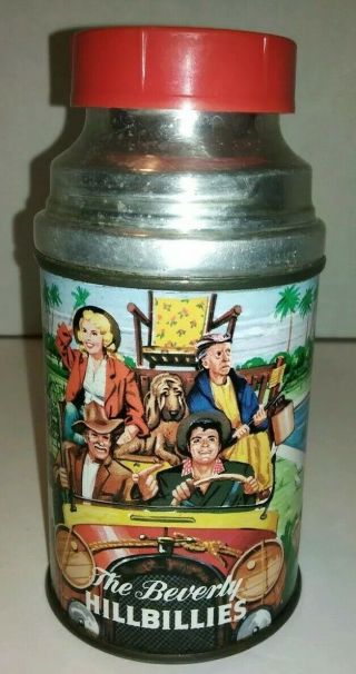 Vintage 1963 Aladdin Beverly Hillbillies Thermos 1963 No Cup Exc