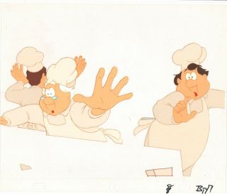 Cinnamon Toast Crunch Production Animation Cell From One Of The Commercials B17