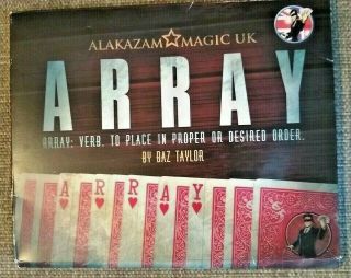 Magic Trick: " Array " By Alakazam Magic And Baz Taylor