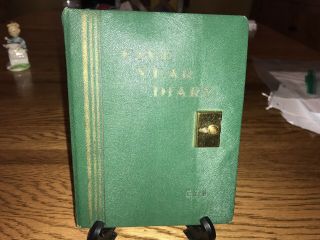 Wwii Era 5 Year Diary North West Pa Teen Girl Young Woman 1941 - 1947 Brockway