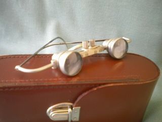Vintage Carl Zeiss Jena 2x Jewelry Magnifier Loupe / Doctor Magnifying Glasses