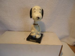 Snoopy Peanuts Gang Vtg Bobble Head 1960 