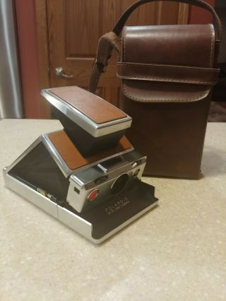 Vintage Polaroid Sx - 70 Land Camera Alpha 1 Great Shape/works With Holder