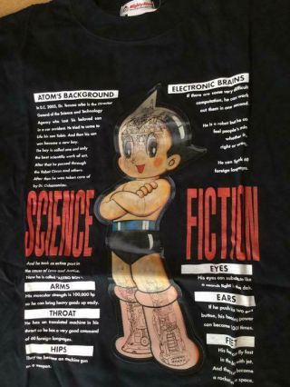 Astro Boy 3d T - Shirt Picture Changes (size) Tezuka Production Official Tee