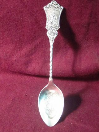 Sterling Vintage Colorado Silver Spoon Indian Denver