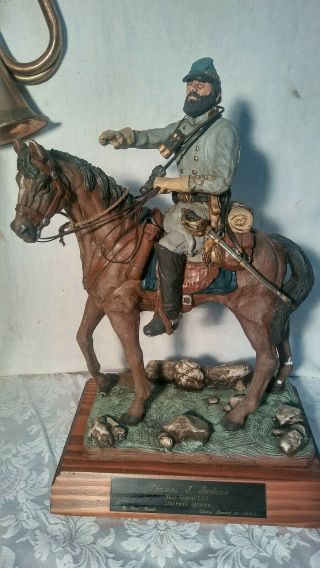 General Thomas " Stonewall " Jackson Statue By Rod Mench Limited Edition
