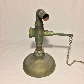 Vintage Speakman Pull Chain Drench Emergency Showerhead w/ Chain & Connector 3