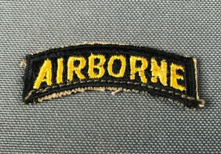 Ww2 Us Army 101st Airborne Division Tab Patch 2 1/8 " 885m