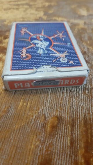 Vintage Risque playing cards Models of all nations Betty White 2