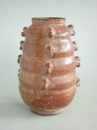 Rare Chinese Song Dynasty Glazed Stoneware Jar (ad 960 - 1279)