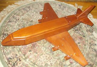 Vintage Community Playthings Toddler Ride On Handcrafted Wooden Cargo Airplane
