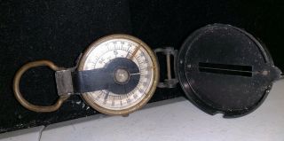 WWII Era US Army Corps of Engineers Lensatic Compass Superior Magneto Corp 2
