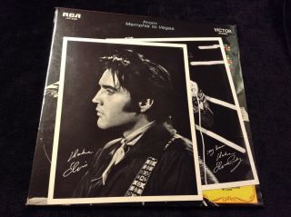 Elvis Presley 2 Lp Lsp - 6020 From Memphis To Vegas/back In Memphis 2 Bonus Photos