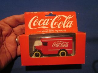 Coca Cola Days Gone By Red Delivery Truck Drink Coca - Cola Made In England