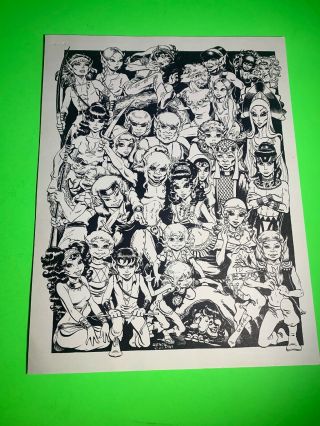 WARP Graphics Vintage Elfquest Fan Club Packet 1982 Print Handbook 1438 3