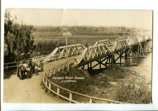 Liverpool Nsw Georges River Bridge C.  1914 Rppc