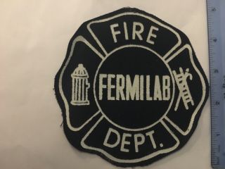 Us Department Of Energy Fermi National Lab Fire Department Illinois (vintage)