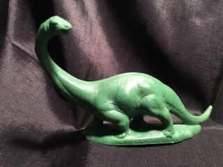 Vintage Sinclair Brontosaurus Dinoland Mold - A - Rama Dinosaur 1964 Dino A,