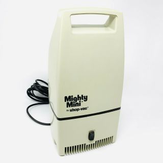 Mighty Mini by Shop Vac M100 VTG Vaccum Cleaner & Attachments Made In USA 2