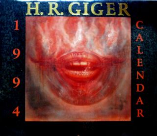 H.  R.  Giger Calendar 1994 - - In Shrink Wrap