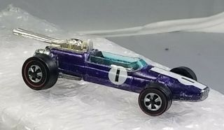 All Hot Wheels Brabham Repco F1 1969 Redline Purple 1 Stripped Car 69