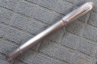 Alfred Dunhill - Sidecar - Ruthenium Plated - 18k Nib - Fountain Pen