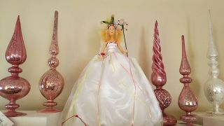 Dept 56 Krinkles Sugar Plum Fairy Tree Topper Figure Patience Brewster Valentine 3