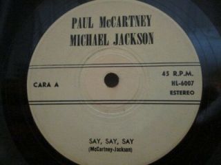 Listen/paul Mccartney/michael Jackson/45 